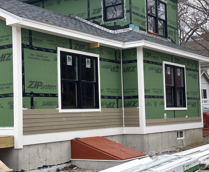new home construction by Allstar Construction